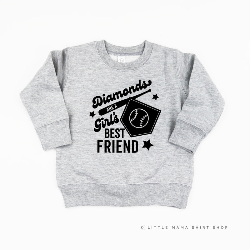Diamonds are a Girls Best Friend - Child Sweater