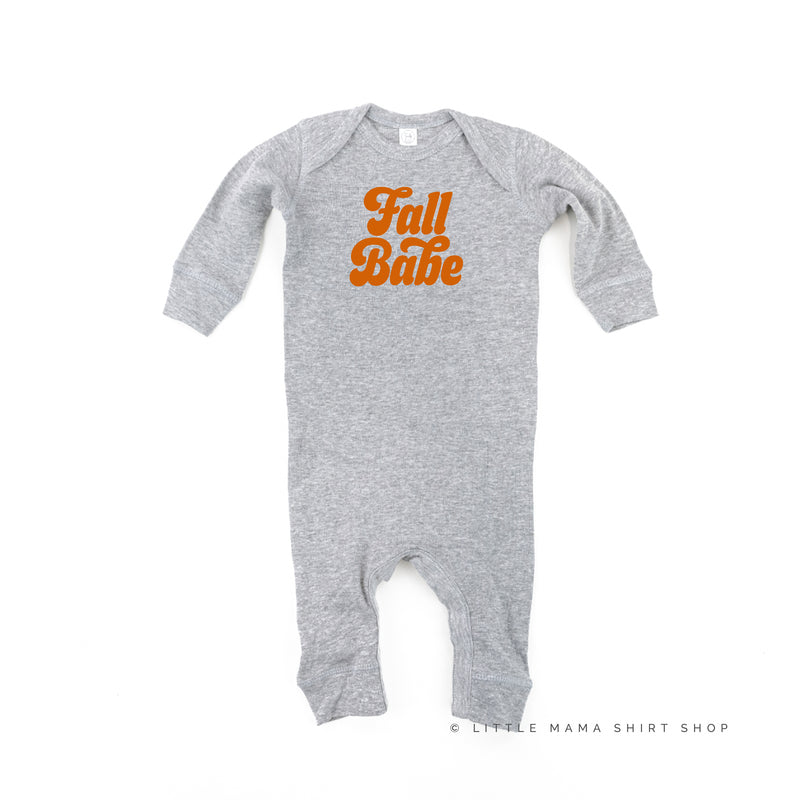 Fall Babe - One Piece Baby Sleeper