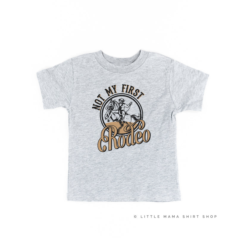 Not My First Rodeo - Distressed Design - Short Sleeve Child Shirt