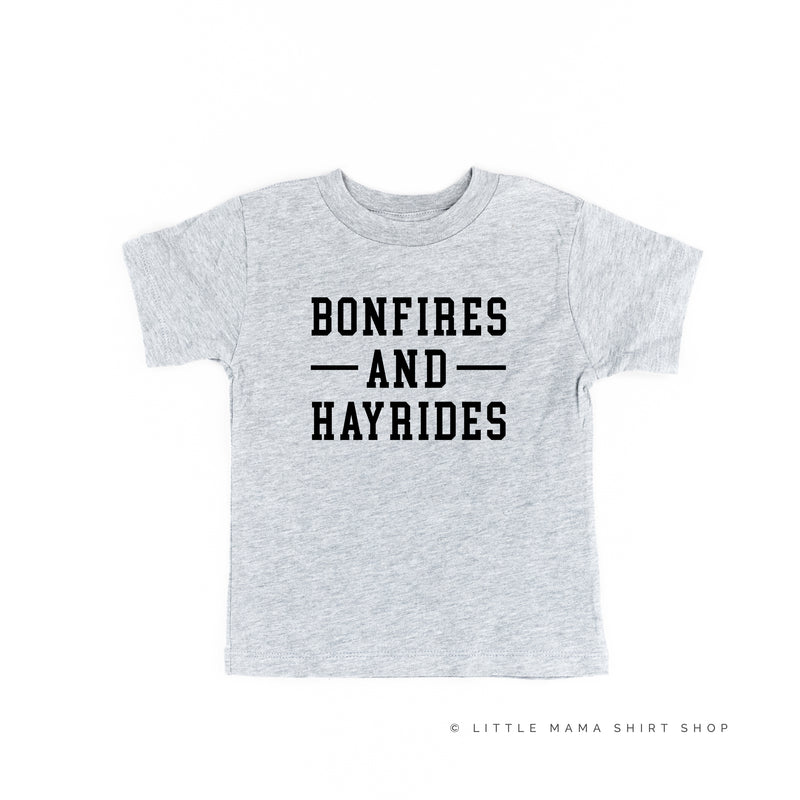 BONFIRES AND HAYRIDES - Short Sleeve Child Shirt