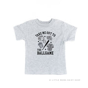 Take Me Out to the Ballgame - Short Sleeve Child Shirt Little Mama Shirt Shop