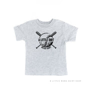 Baseball - A Little Dirt Never Hurt - Short Sleeve Child Shirt Little Mama Shirt Shop