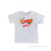Group of Smiley Fruit - Short Sleeve Child Tee Little Mama Shirt Shop