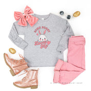 Some Bunny Loves Me - Child LONG SLEEVE Tee Little Mama Shirt Shop