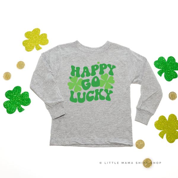 Happy Go Lucky - Long Sleeve Child Shirt