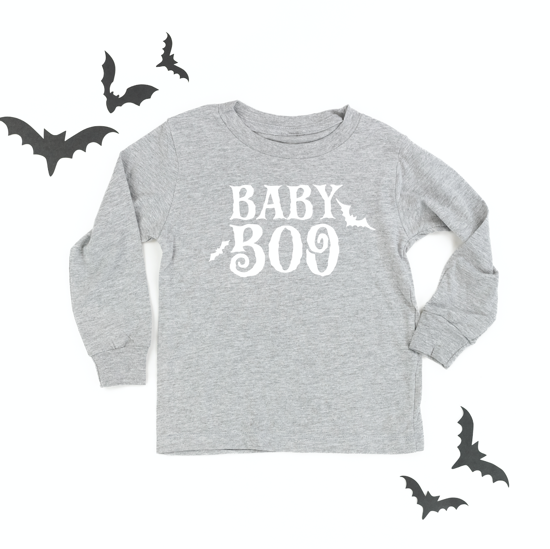 Baby Boo (Bats) - Child Long Sleeve Tee