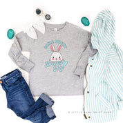 Some Bunny Loves Me - Child LONG SLEEVE Tee Little Mama Shirt Shop