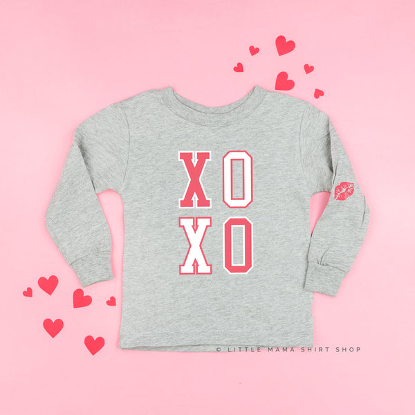 Varsity XOXO - Lips (sd) - Child LONG SLEEVE Tee