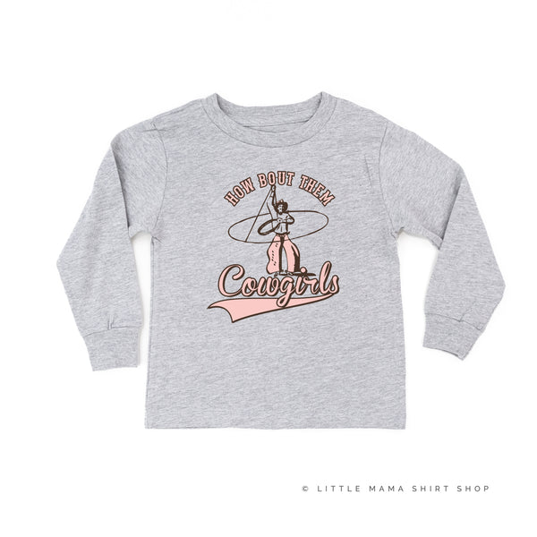 How Bout Them Cowgirls - Long Sleeve Child Shirt