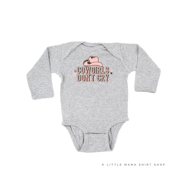 Cowgirls Don't Cry - Long Sleeve Child Shirt