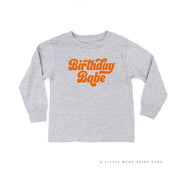 Birthday Babe (Retro) - Child Long Sleeve Tee