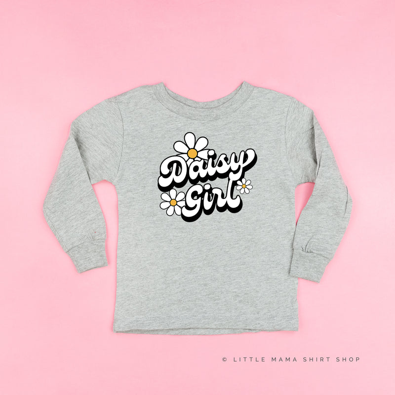 DAISY GIRL - w/ Full Daisy on Back - Long Sleeve Child Shirt