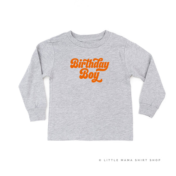 Birthday Boy (Retro) - Long Sleeve Child Shirt