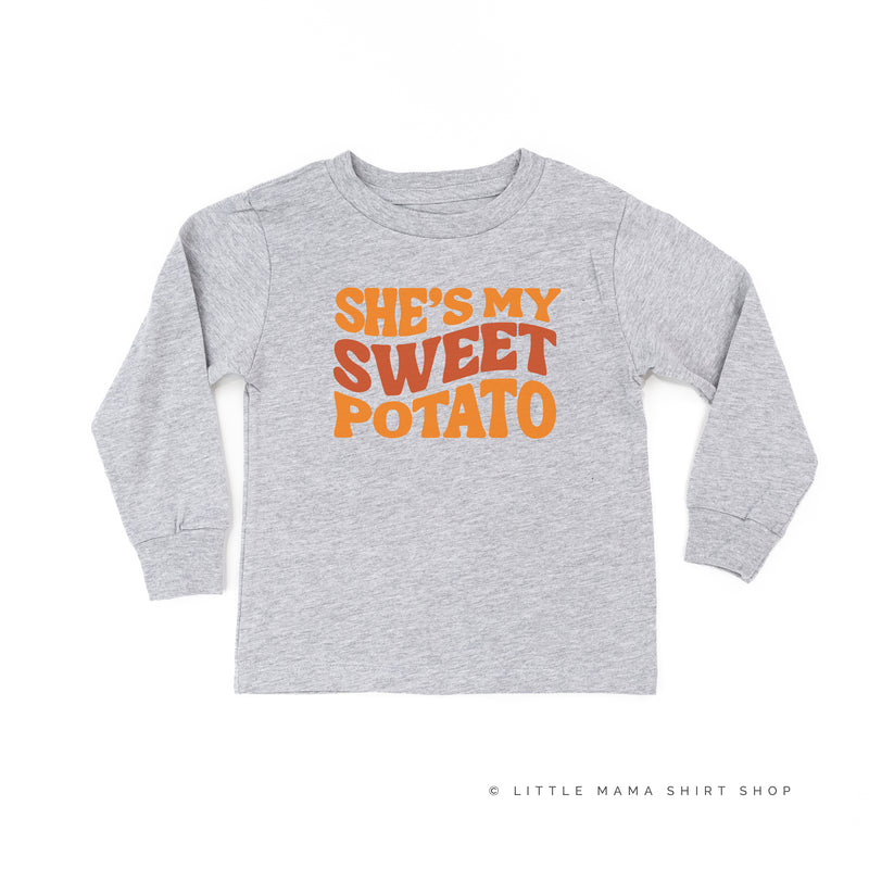 She's My Sweet Potato - Long Sleeve Child Shirt