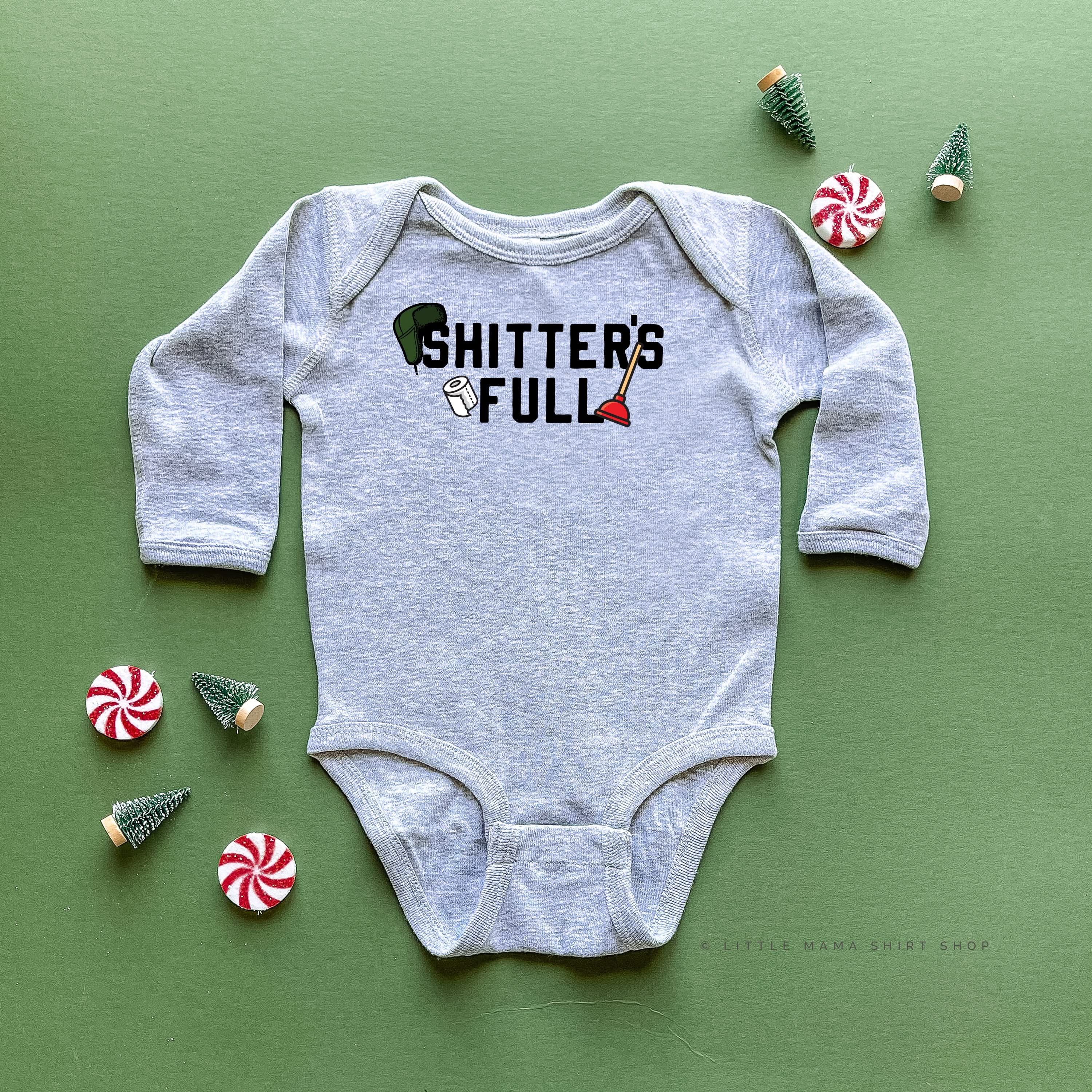 Shitter's Full - Child Long Sleeve Tee