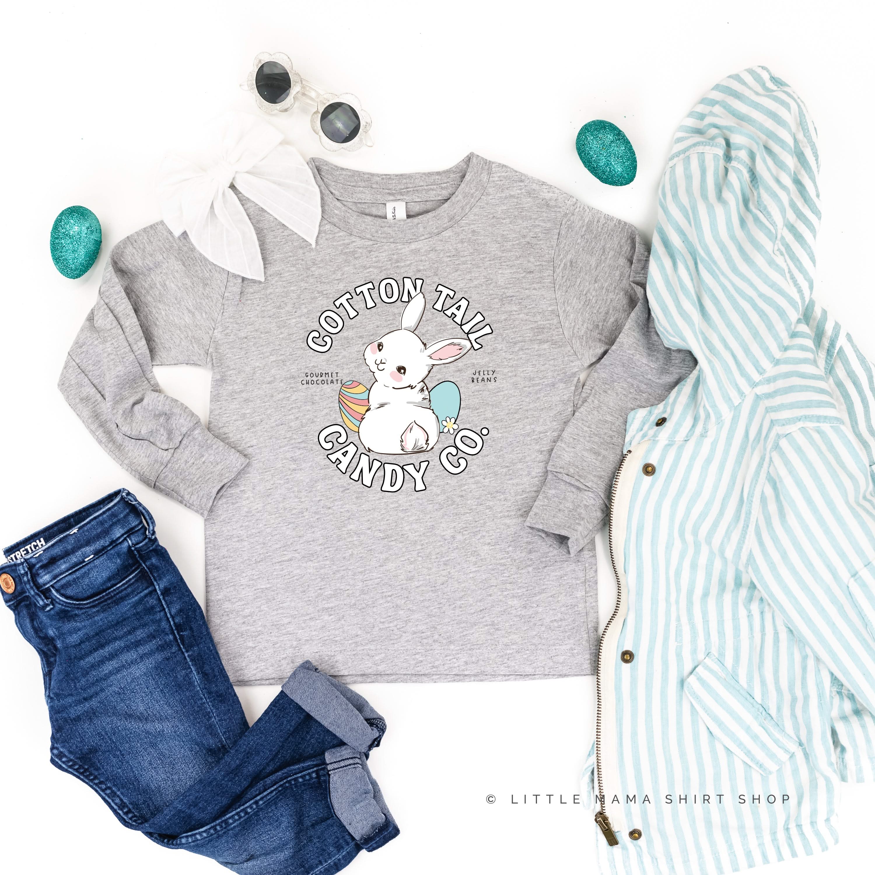 Cotton Tail Candy Co. - Child LONG SLEEVE Tee Little Mama Shirt Shop