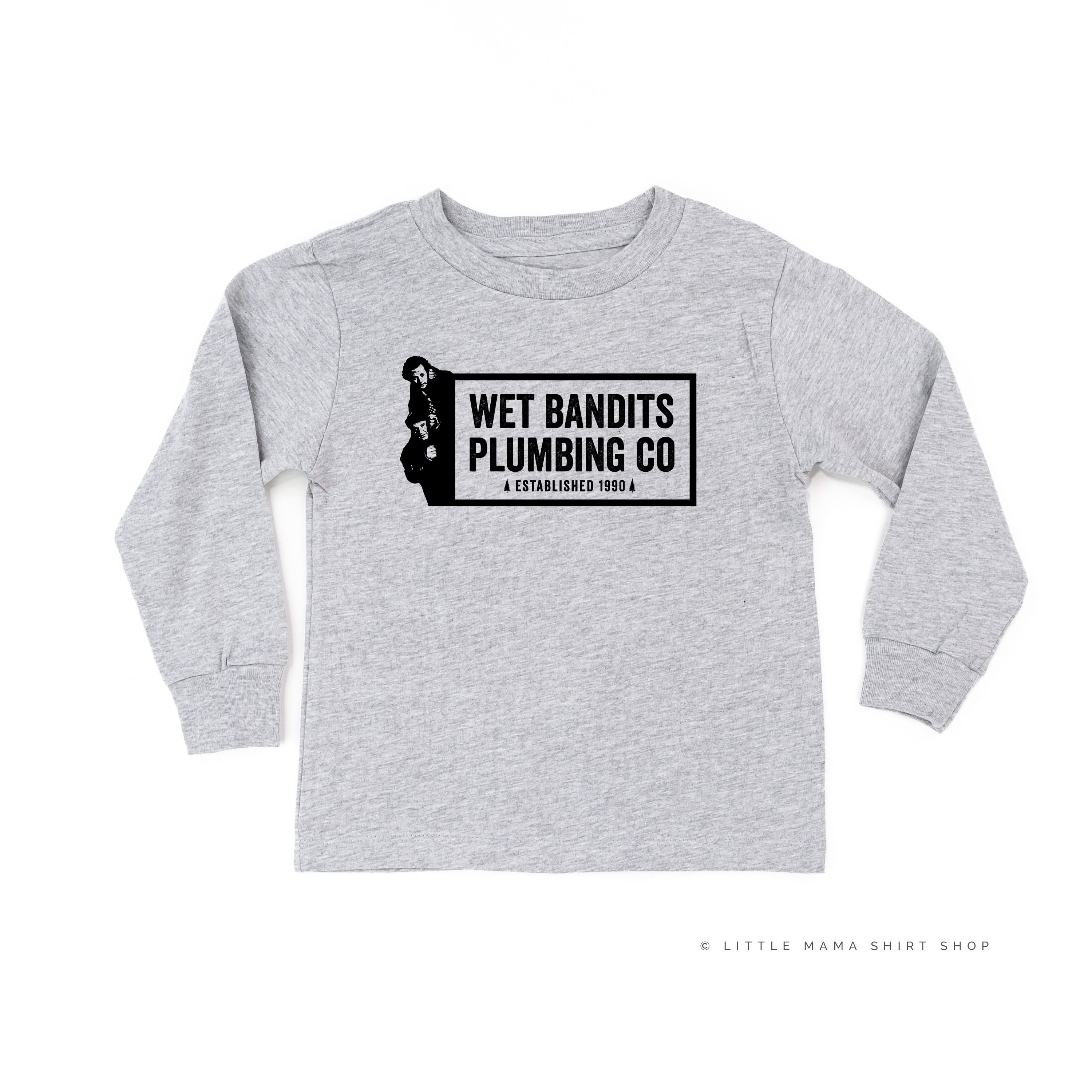 Wet Bandits Plumbing Co. - Child Long Sleeve Tee