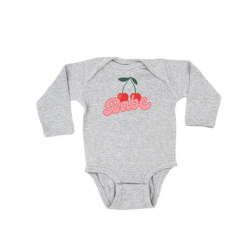 Cherries - Babe - Long Sleeve Child Shirt