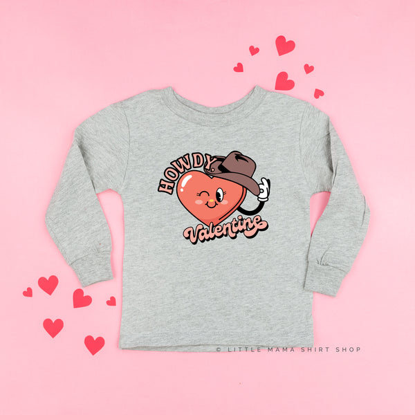 Howdy Valentine - Child LONG SLEEVE Tee