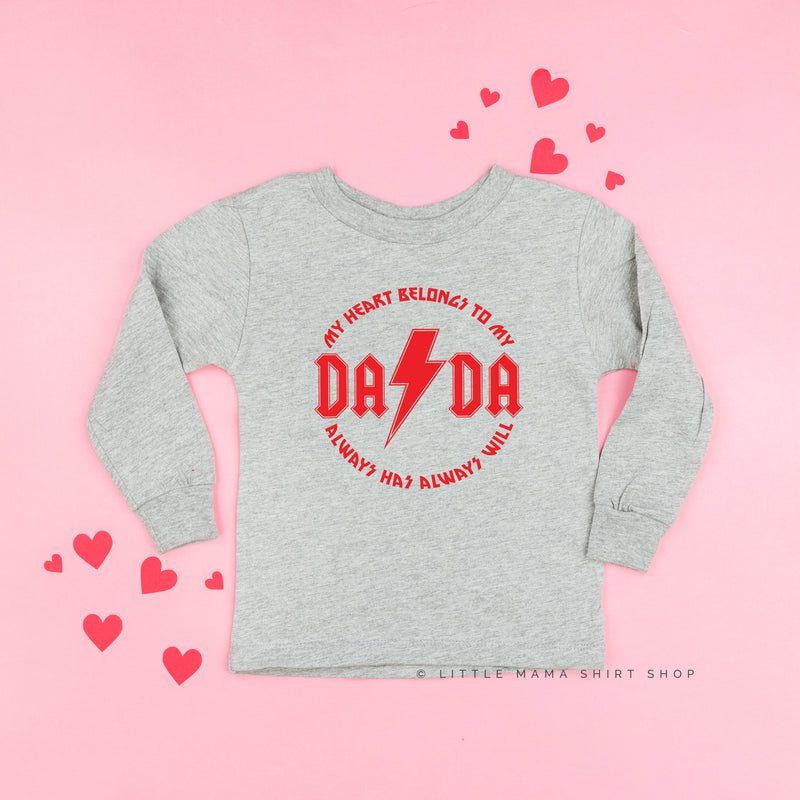 My Heart Belongs to My DADA - Long Sleeve Child Shirt