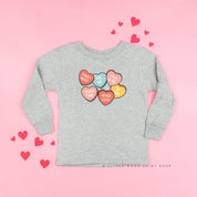 Conversation Hearts - Child LONG SLEEVE Tee Little Mama Shirt Shop