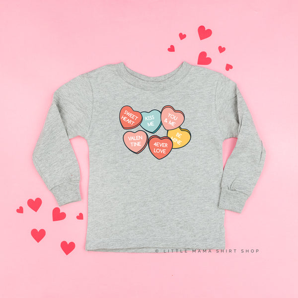 Conversation Hearts - Child LONG SLEEVE Tee