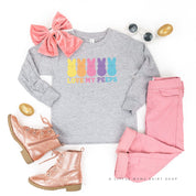 Love My Peeps - Neon - Child LONG SLEEVE Tee Little Mama Shirt Shop