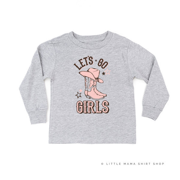 Let's Go Girls - (Cowgirl) - Long Sleeve Child Shirt