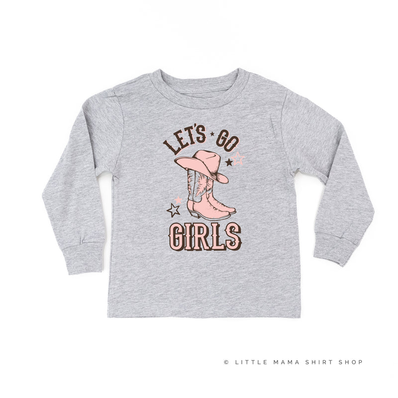 Let's Go Girls - (Cowgirl) - Long Sleeve Child Shirt