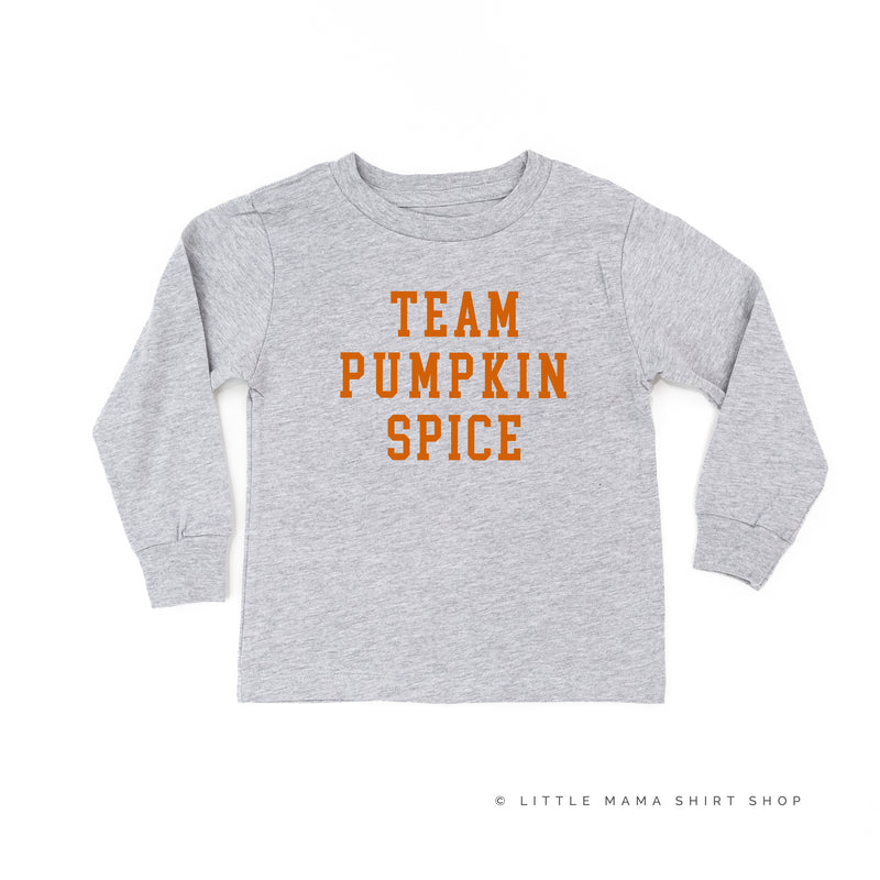 TEAM PUMPKIN SPICE - Long Sleeve Child Shirt