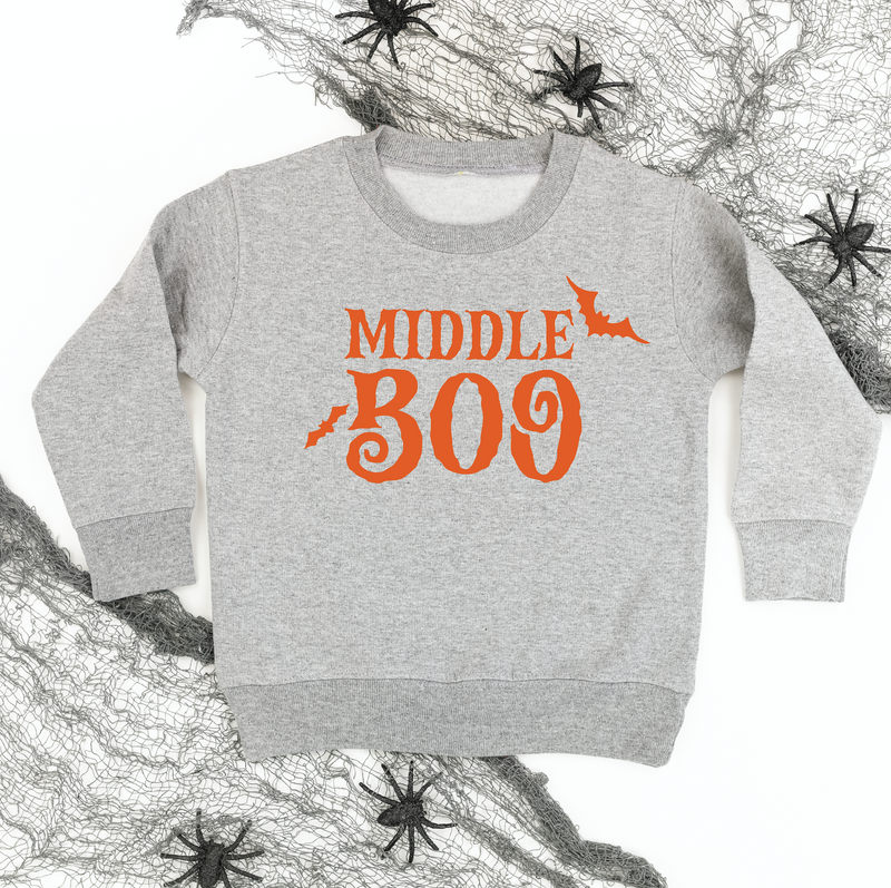 MIDDLE BOO (Bats) - Child Sweater