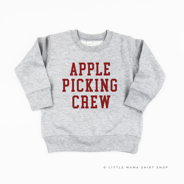 APPLE PICKING CREW - Child Sweater