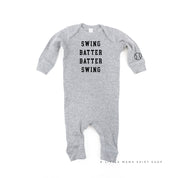 Swing Batter Batter Swing (wd) - Baby Sleeper Little Mama Shirt Shop