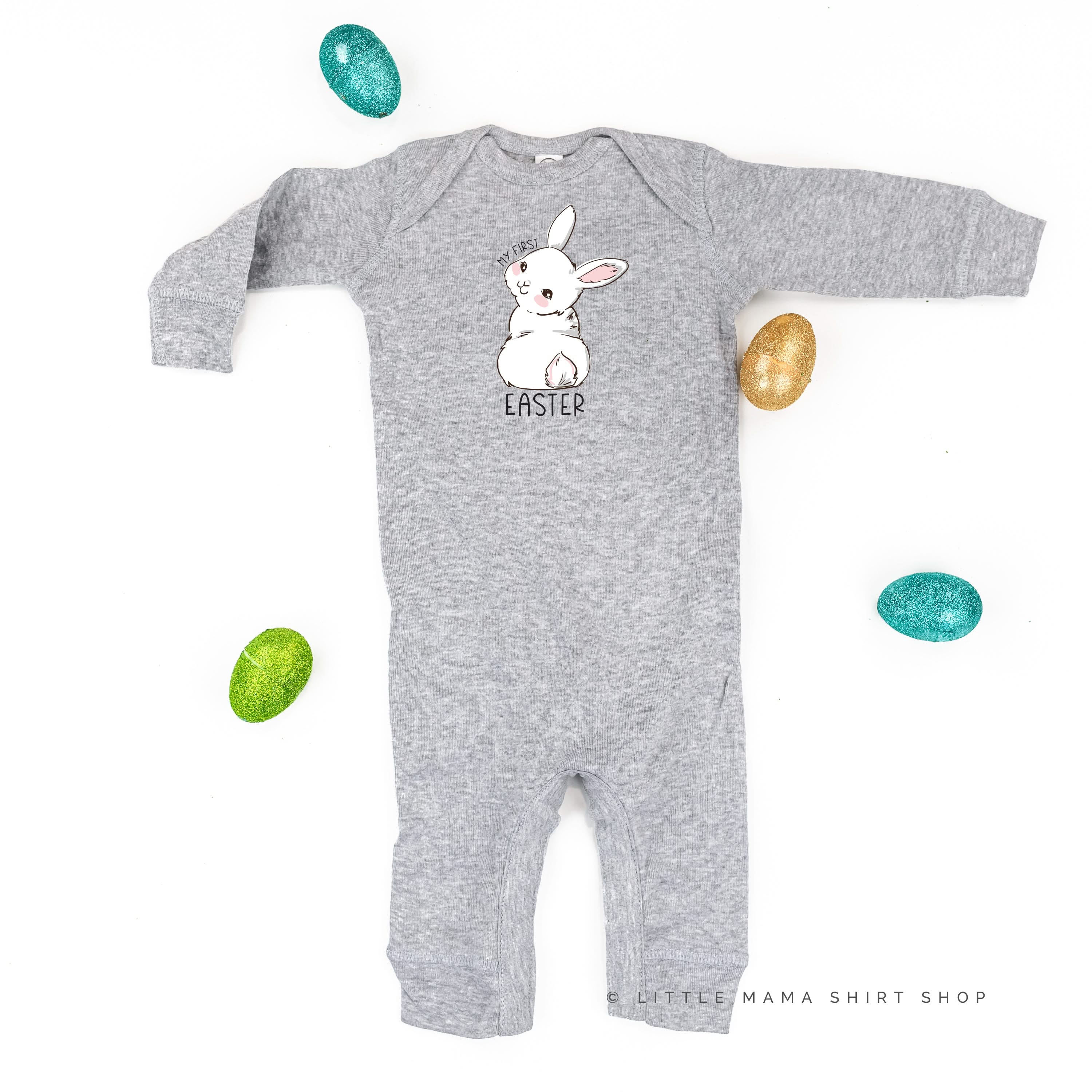 My First Easter - Baby Sleeper Little Mama Shirt Shop