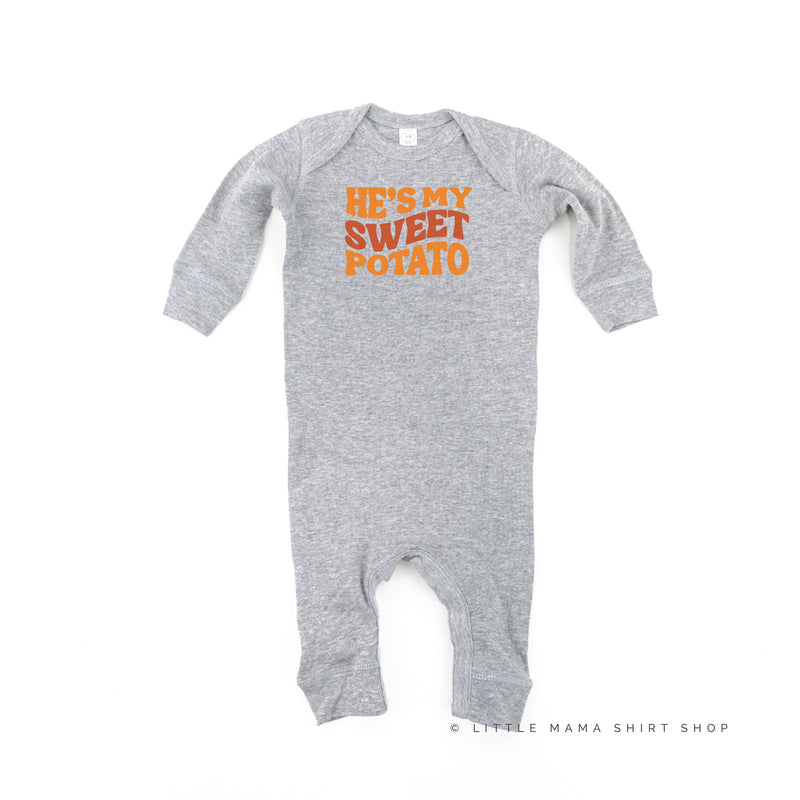 He's My Sweet Potato - One Piece Baby Sleeper