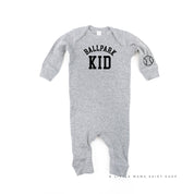Ballpark Kid (wd) - Baby Sleeper Little Mama Shirt Shop