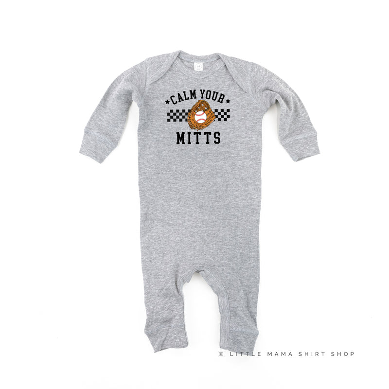 Calm Your Mitts - One Piece Baby Sleeper