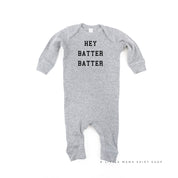 Hey Batter Batter - Baby Sleeper Little Mama Shirt Shop