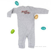 Hoppy Easter - Daisies - Baby Sleeper Little Mama Shirt Shop