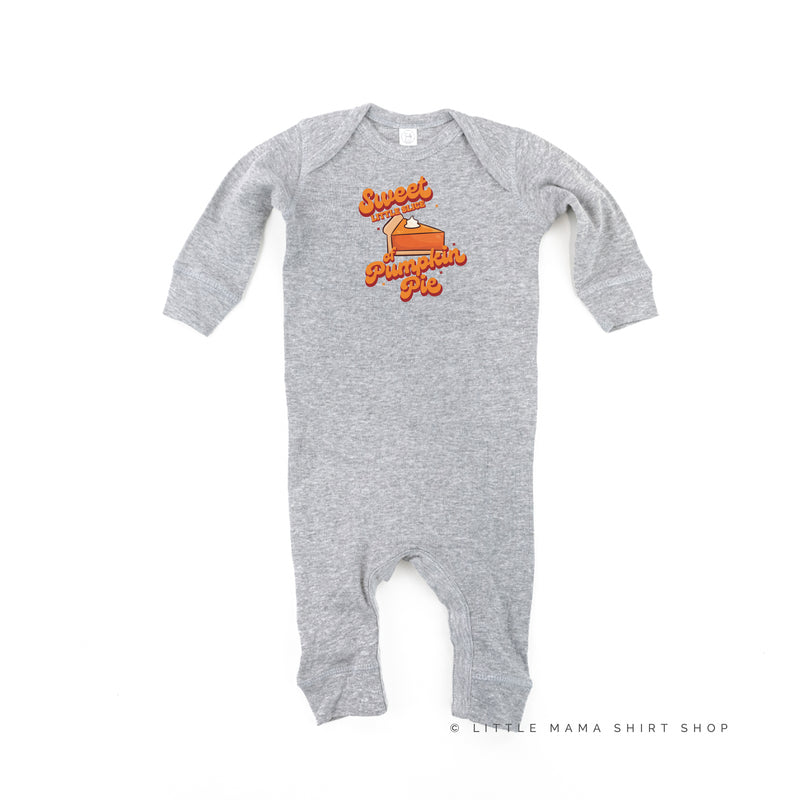 Sweet Little Slice of Pumpkin Pie - One Piece Baby Sleeper