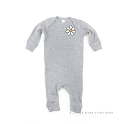 Pocket Daisy on Front w/ Have a Great Daysy on Back - Baby Sleeper Little Mama Shirt Shop