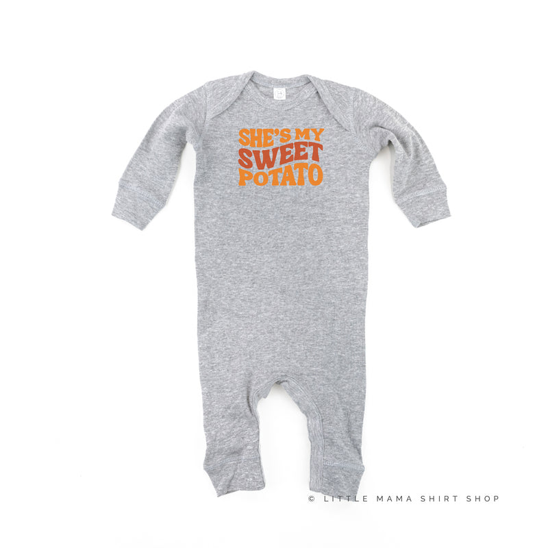 She's My Sweet Potato - One Piece Baby Sleeper