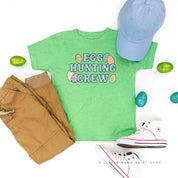 Egg Hunting Crew - Groovy w/ Eggs - Child Tee Little Mama Shirt Shop