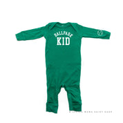 Ballpark Kid (wd) - Baby Sleeper Little Mama Shirt Shop