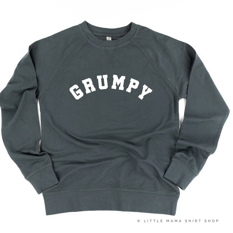 GRUMPY (Varsity) - Lightweight Pullover Sweater