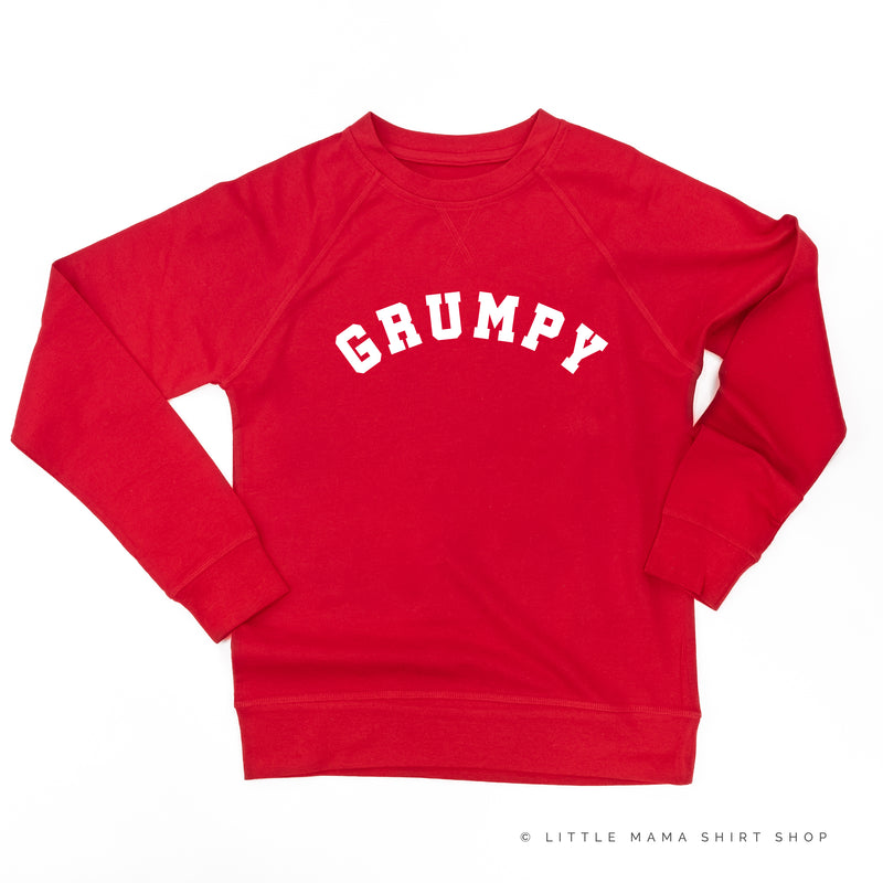 GRUMPY (Varsity) - Lightweight Pullover Sweater