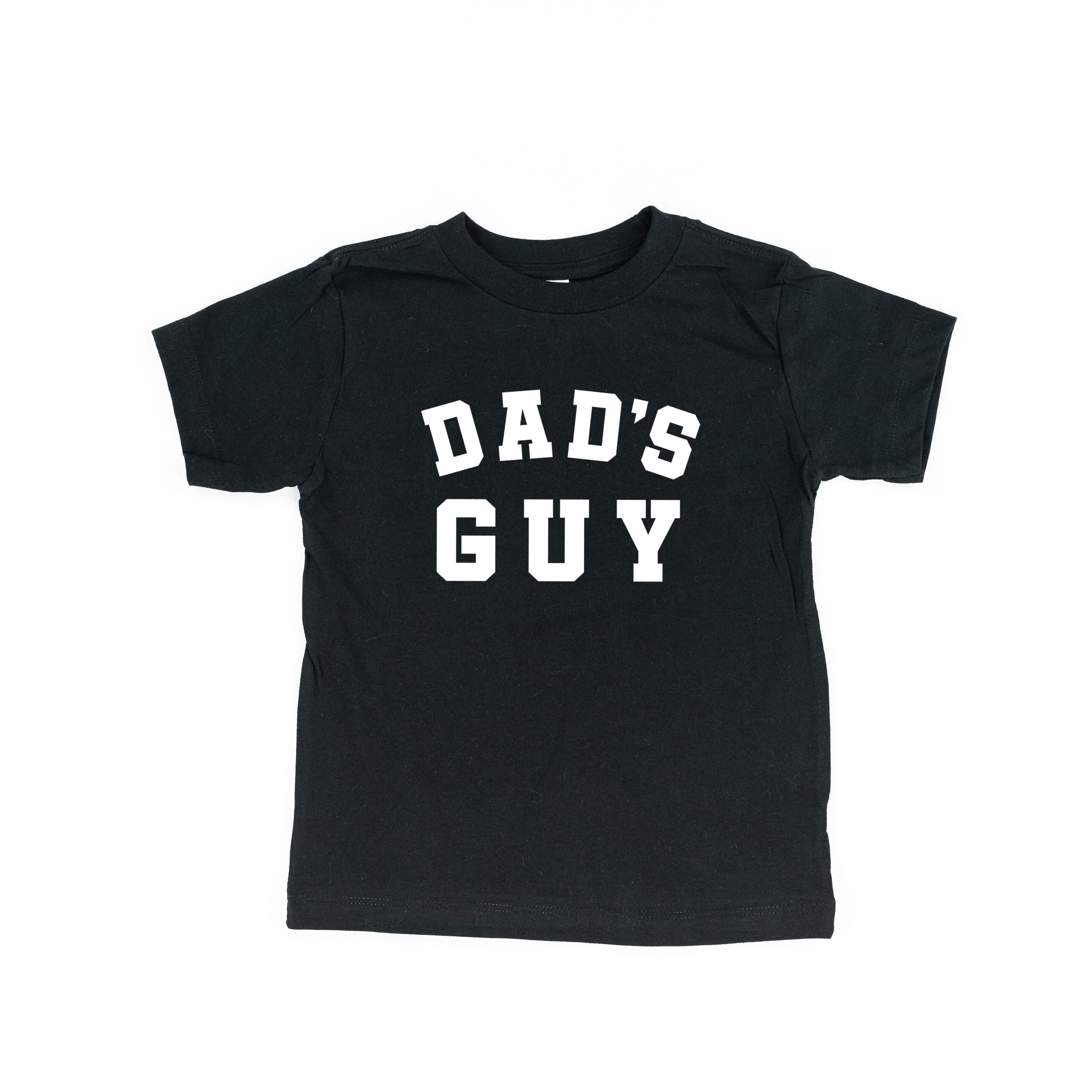 DAD'S GUY - VARSITY - Short Sleeve Child Shirt Little Mama Shirt Shop