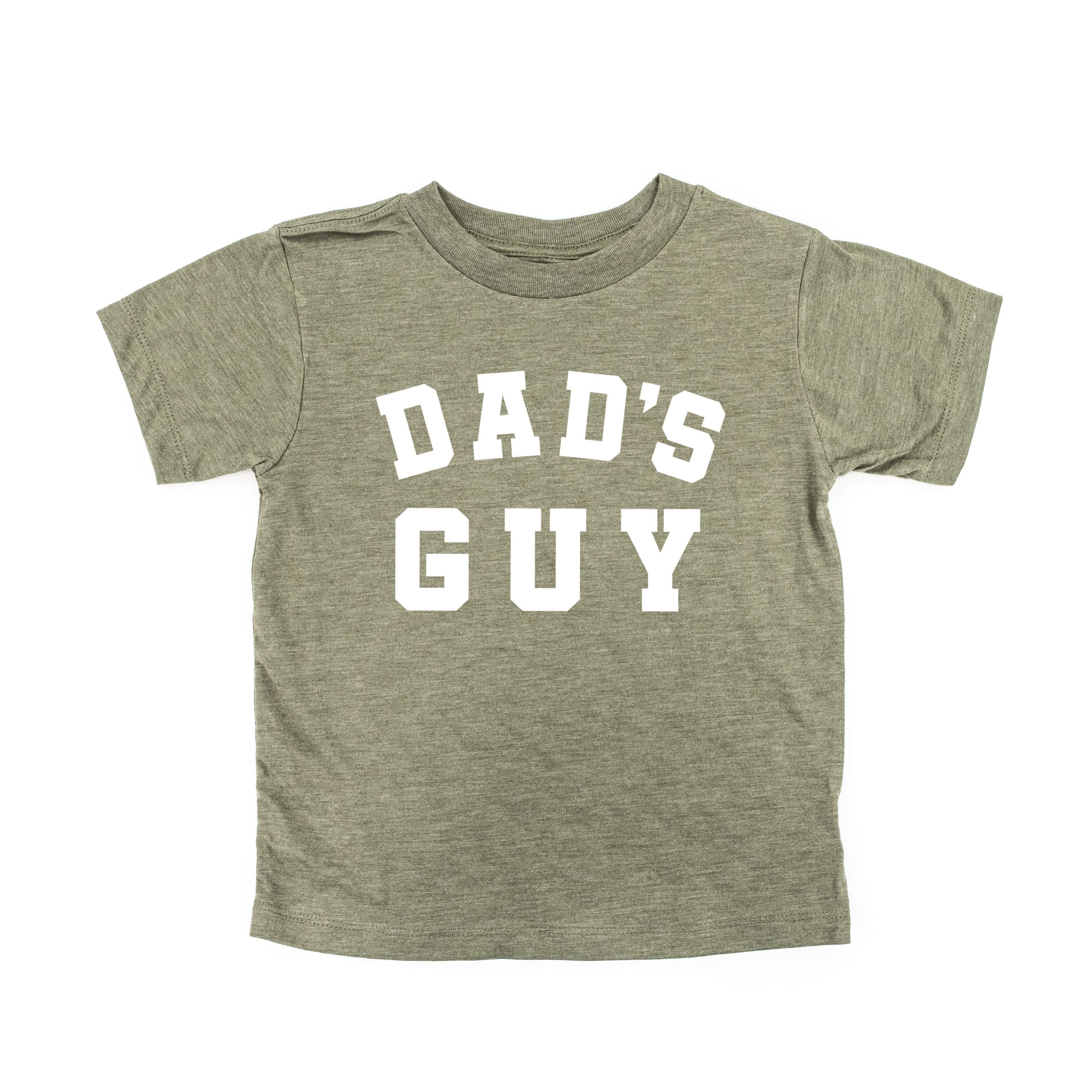 DAD'S GUY - VARSITY - Short Sleeve Child Shirt Little Mama Shirt Shop