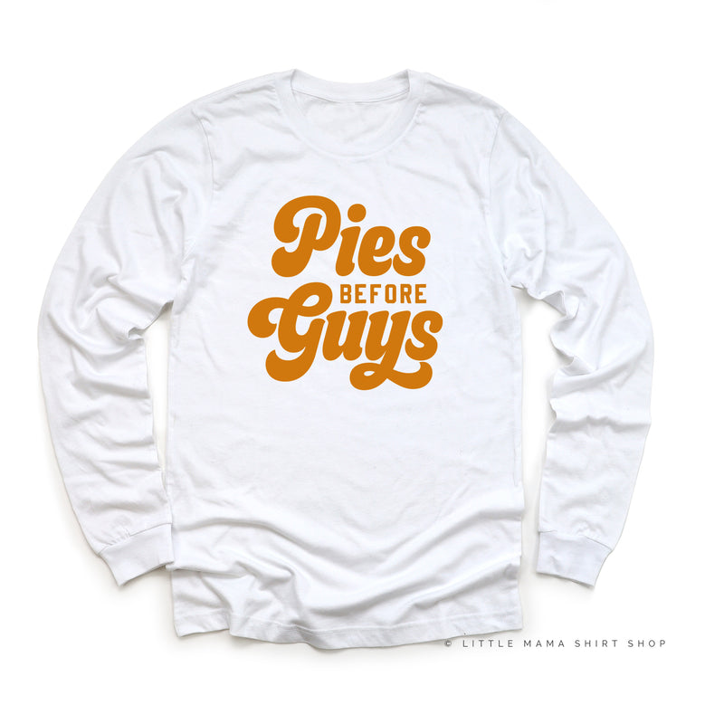 Pies Before Guys - Long Sleeve Child Shirt