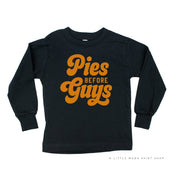 Pies Before Guys - Long Sleeve Child Shirt Little Mama Shirt Shop